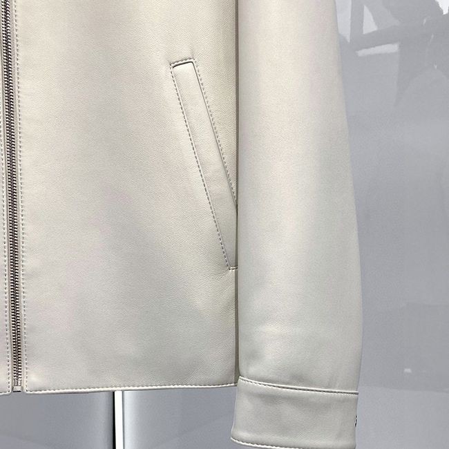 稀少 プラダ ナッパ レザー ブルゾン 偽物 ジャケット pum20440
